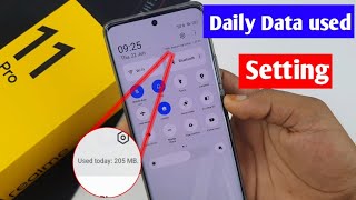 realme 11 Pro 5g daily data usage setting | how to enable daily data used in realme 11 Pro 5g