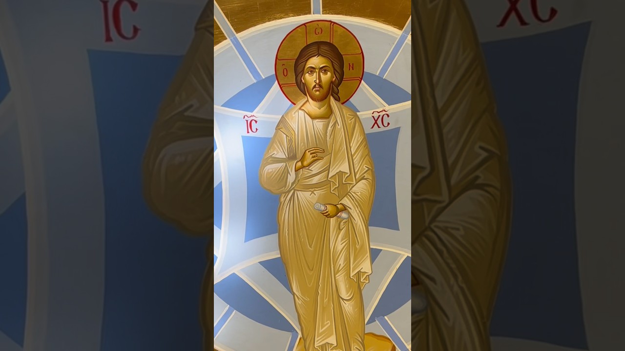 Beautiful Greek Icons at Saint Nicholas Orthodox Church 