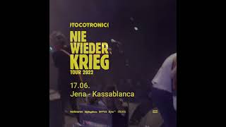 LIVE: Tocotronic @kassablancajena (17.06.2022)