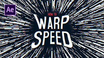 How to go WARP SPEED in After Effects