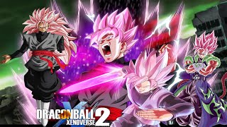 TODAS LAS MEJORES FASES DE BLACK GOKU  SSJ ROSE DEL SSJ1  AL SSJ100 DRAGON BALL XENOVERSE 2 (2019)