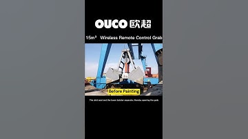 #grabbucket #remotecontrolgrab  15m³ wireless remote control grab