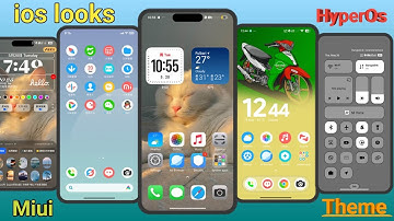 IOS STYLE THEME SETUP NO ROOT 🚫  NO APK 🚫 FULL IPHONE LOOK ON ANDROID