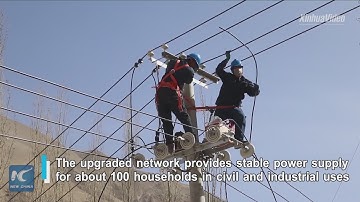Remote village in NW China