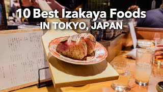 BEST10 ULTIMATE JAPANESE IZAKAYA FOOD TOUR IN TOKYO, JAPAN 2024