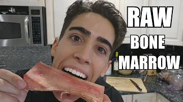 Is raw bone marrow safe to eat?