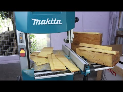 Video: Makita Band Saw: Ciri Menggergaji Untuk Kayu Dan Logam. Bagaimanakah Ia Berfungsi? Ciri-ciri Model Pegang Tangan Dan Tanpa Wayar