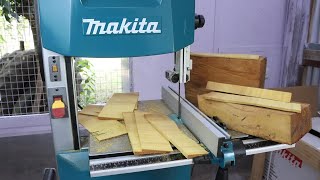 Makita LB1200F band saw for Home and Diy , Unboxing and Testing.