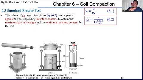 Soil Mechanics_Chapter 6 – Soil Compaction (Part2)_ Standard Proctor Test (Partie 1)