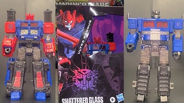 Transformers shattered glass ultra Magnus transformation process video from large bot to cab