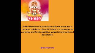 rohininakshatra nakshatra vedicastrology horoscope predictions nakshatras 27nakshatram viral