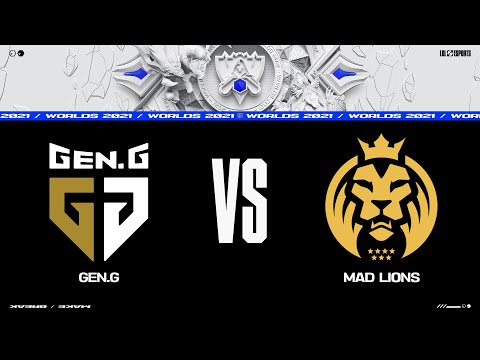 GEN vs. MAD | Worlds Group Stage Day 7 | Gen.G vs. MAD Lions (2021)