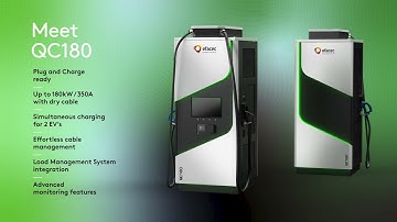 The new high-power charger QC180, designed for availability