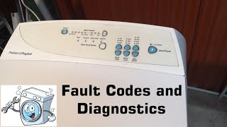 Reading Fault Codes and Diagnostics on Fisher Paykel Smart Drives.