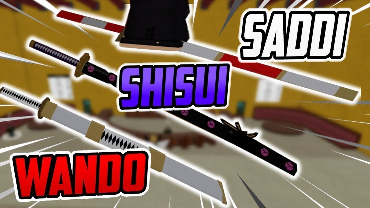 SHOWCASE DE TODAS AS ESPADAS DO ZORO ( BLOX FRUITS) 