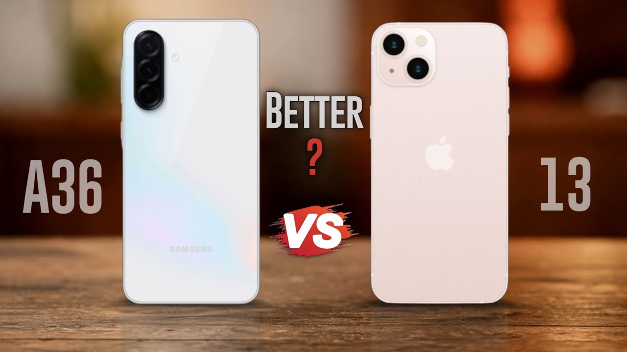 Samsung A36 Vs iPhone 13 😈 Which Better ❓ - YouTube