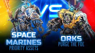 NEW Codex Clash Orks vs Ultramarines Competitive Battle Report screenshot 3
