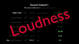 Sound Intensity and Loudness | Arbor Scientific