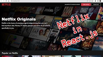 Netflix in React.js || short video || react js