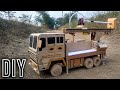 Coolest Hydraulic Bore-well Drilling Truck (Do It Yourself Cardboard Craft)