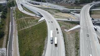 North Split - Interchange Painting Progress- 09/06/2023