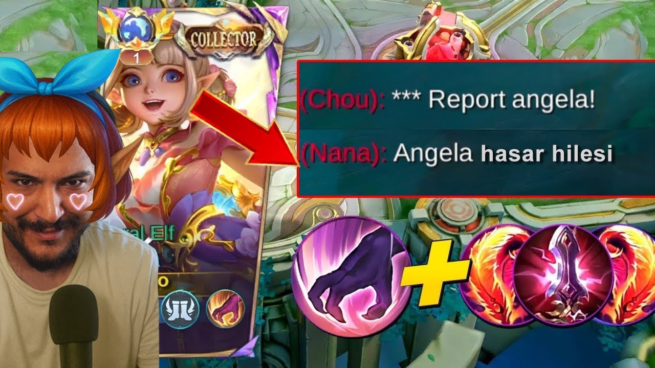 HASAR HİLELİ ANGELA ORMAN! Mobile Legends