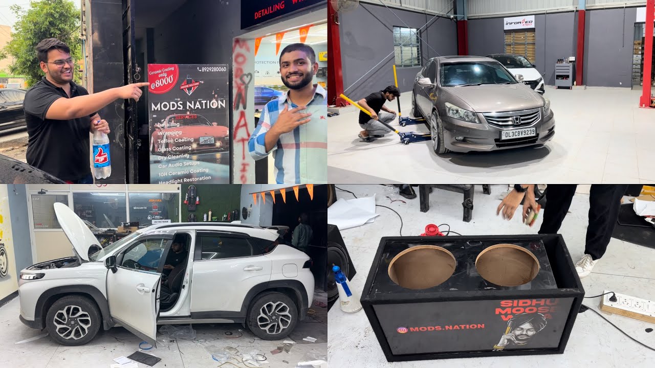 Budget Audio setup in Fronx ! New tyre installed in Accord ! Muzaffarnagar से आई Alto Audio के लिए !