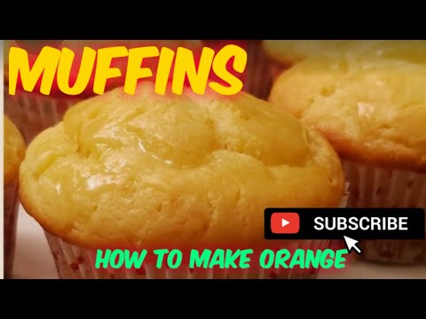 Video: Orange Peel Muffin Oppskrift