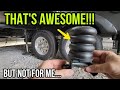 Amazing RV Trailer Suspension Enhancement that DIDN'T FIT my Fifth Wheel! Sumosprings