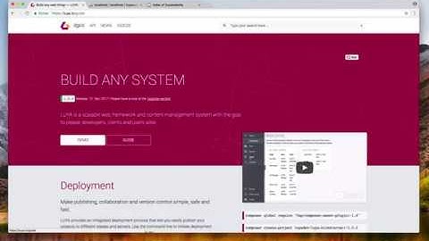 LUYA CMS installation guide