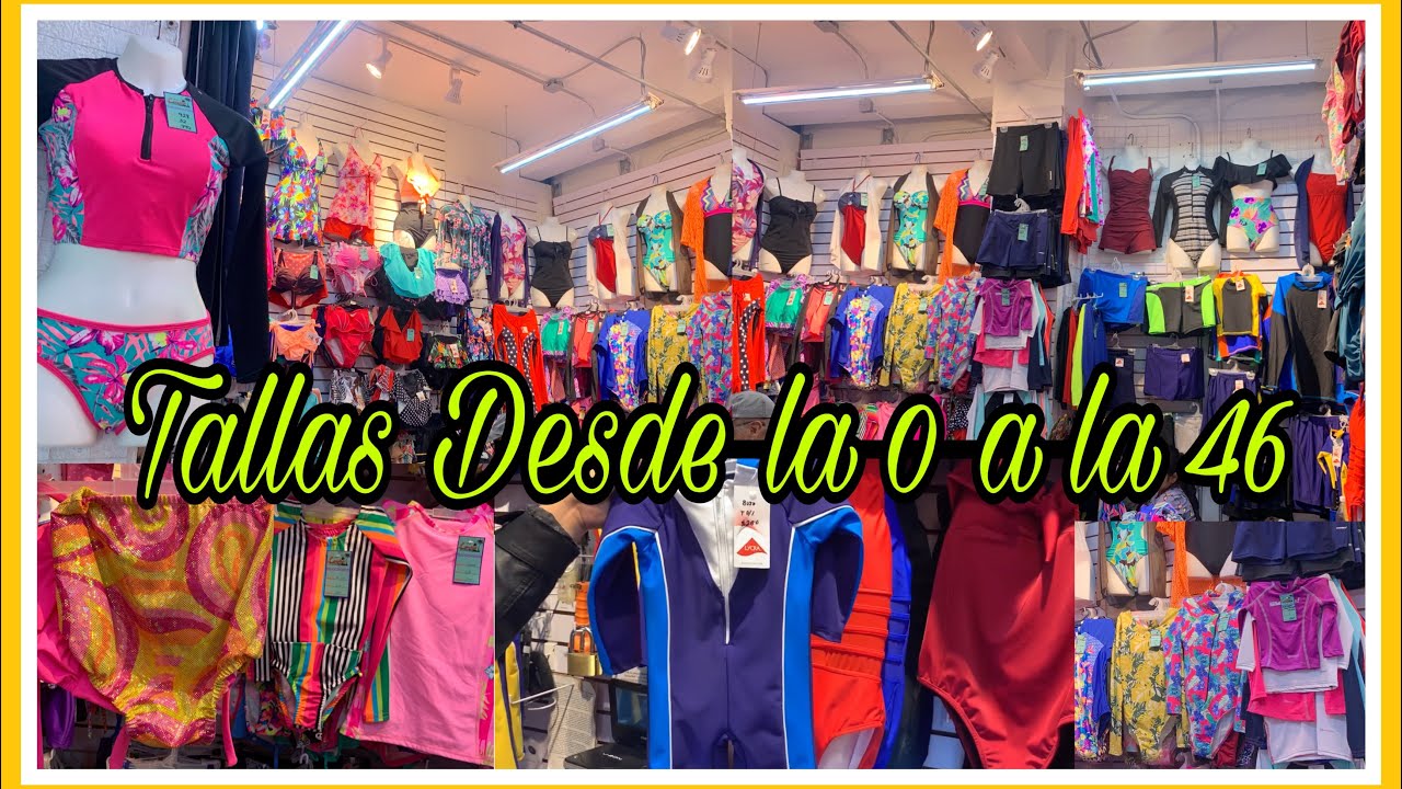 Trajes de Baño a PRECIO DE FÁBRICA Desde talla O XXL en el centro CDMX -