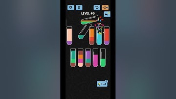 Water sort puzzle level 48  walkthrough!! Android gaming