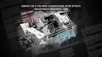 Time Of Change | After Efects Project Files - Videohive template