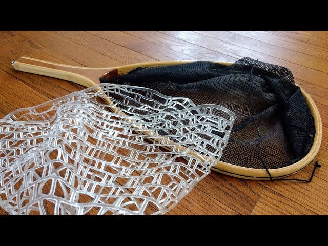 How to Replace the Rubber Mesh Net Bag on Your Landing Net 