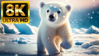 CUTE BABY ANIMALS - 8K (60FPS) ULTRA HD - With Nature Sounds (Colorfully Dynamic) screenshot 4