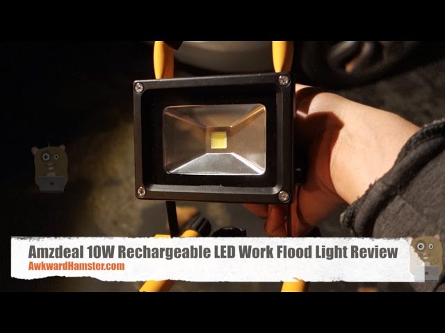 Genuine Deta WL0028 10W 800lm LED Rechargeable Handheld Work Light 3-Modes 