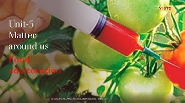 6TH STD SCIENCE FOOD ADULTERATION  | SLN MATRICULATION SCHOOL