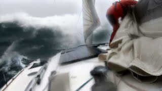 50 knot winds in the middle of the Ocean! SAILING TRIMARAN Part 7