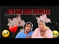 BTS ARE JUST PEOPLE | REACTION **Emotional** 💔😭