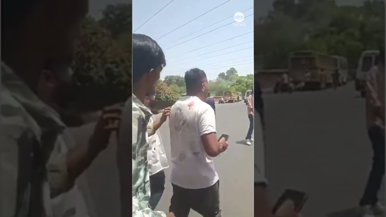 Footage Appears To Show The Sole Survivor Of Air India Plane Crash