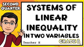 2.2 Systems of Linear Inequality in Two Variables