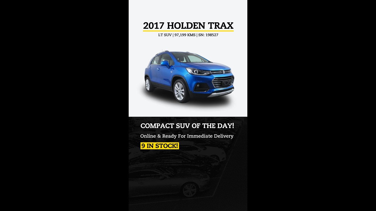 𝐂𝐎𝐌𝐏𝐀𝐂𝐓! 🤏 - 2017 Holden Trax LT SUV 