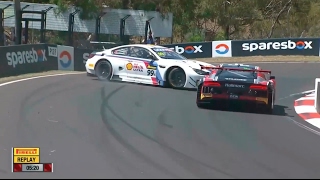 Holdsworth Crashes Collard In Qualifying | Bathurst 12 Hour 2017