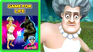 المدرسة الشريرة مرحلة الغوريلا-مقلب الكمبيوتر|Scary Teacher 3D-Game For Life