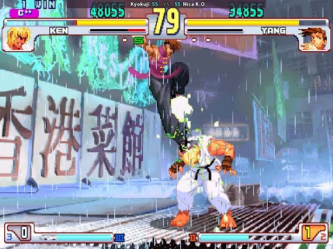 Kyokuji (Ken) VS Nica KO (VAR) [Street Fighter 3: 3rd Strike] [Fightcade] June '25