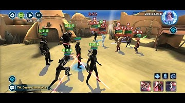 SWGOH | 5v5 | Inquisitor L9 DC Counter Vs CATnobi Flawlessly Executed