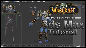 Edit mesh, Material editor, Helpers in 3ds Max - Wow