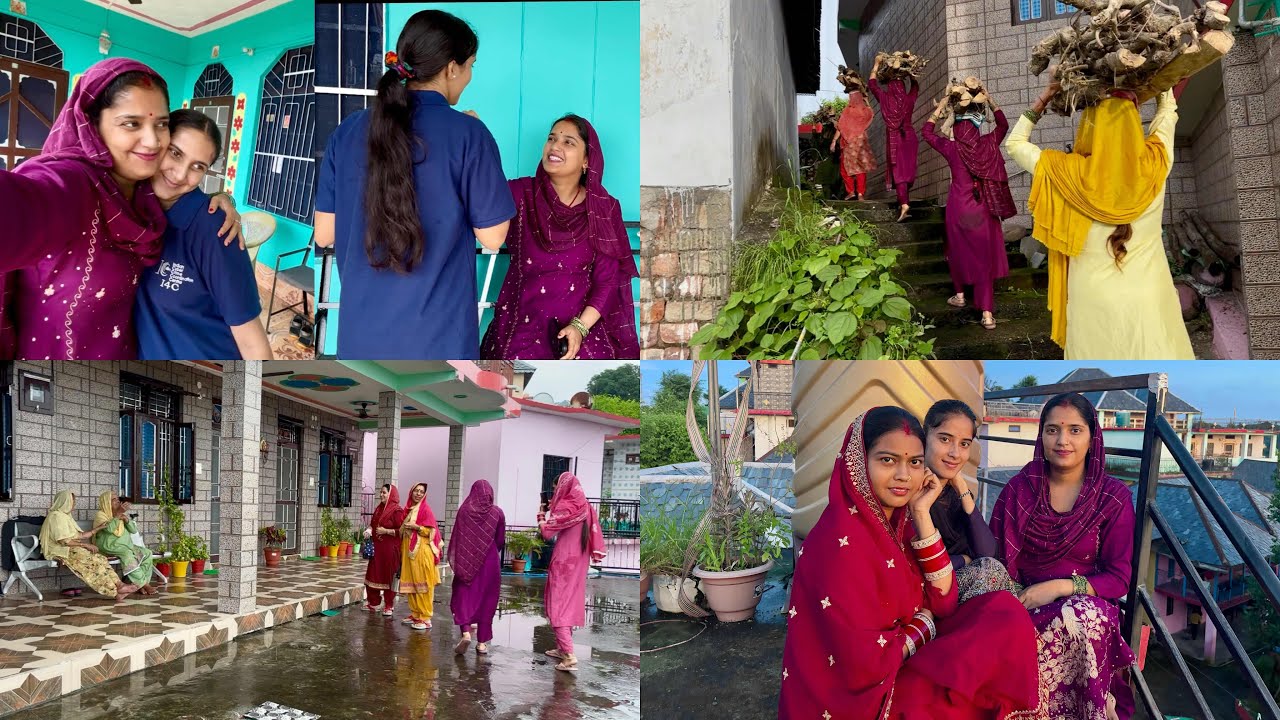 आज हमारी बहन हमारे ससुराल आई ☺️