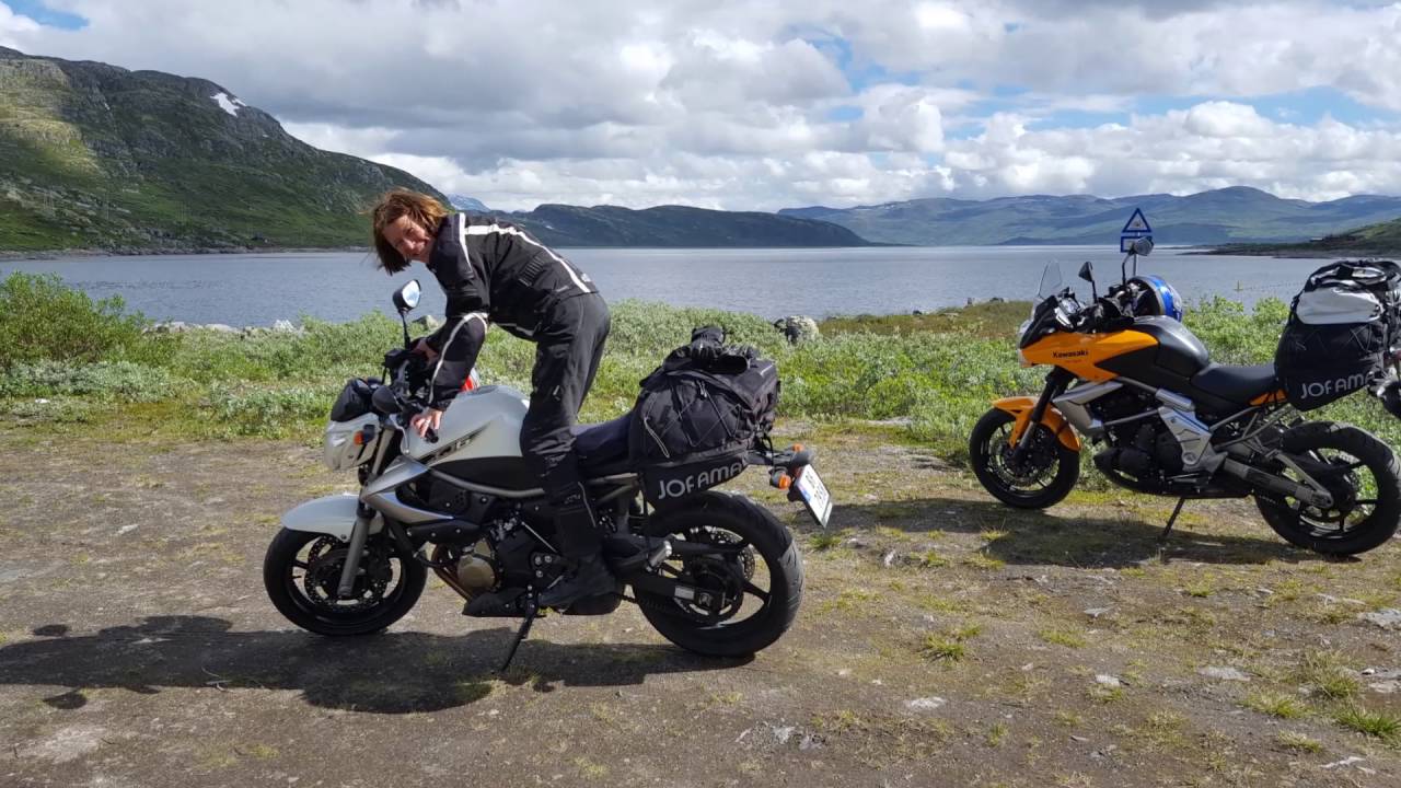 2016 Motorbike Tour Norway,  Lom - Skjolden - Luster - Årdalstangen - Lærdal og Aurland