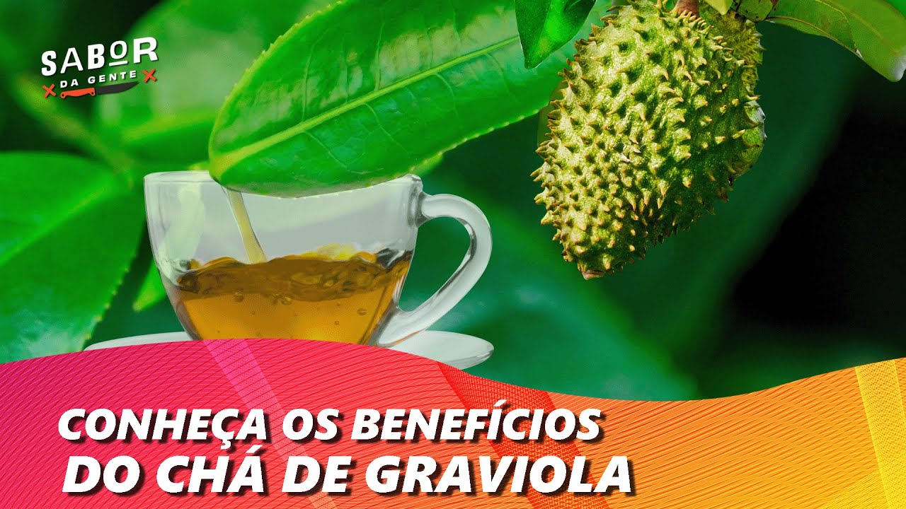 BENEFÍCIOS INCRÍVEIS do CHÁ da FOLHA de GRAVIOLA para DIABETES e ...